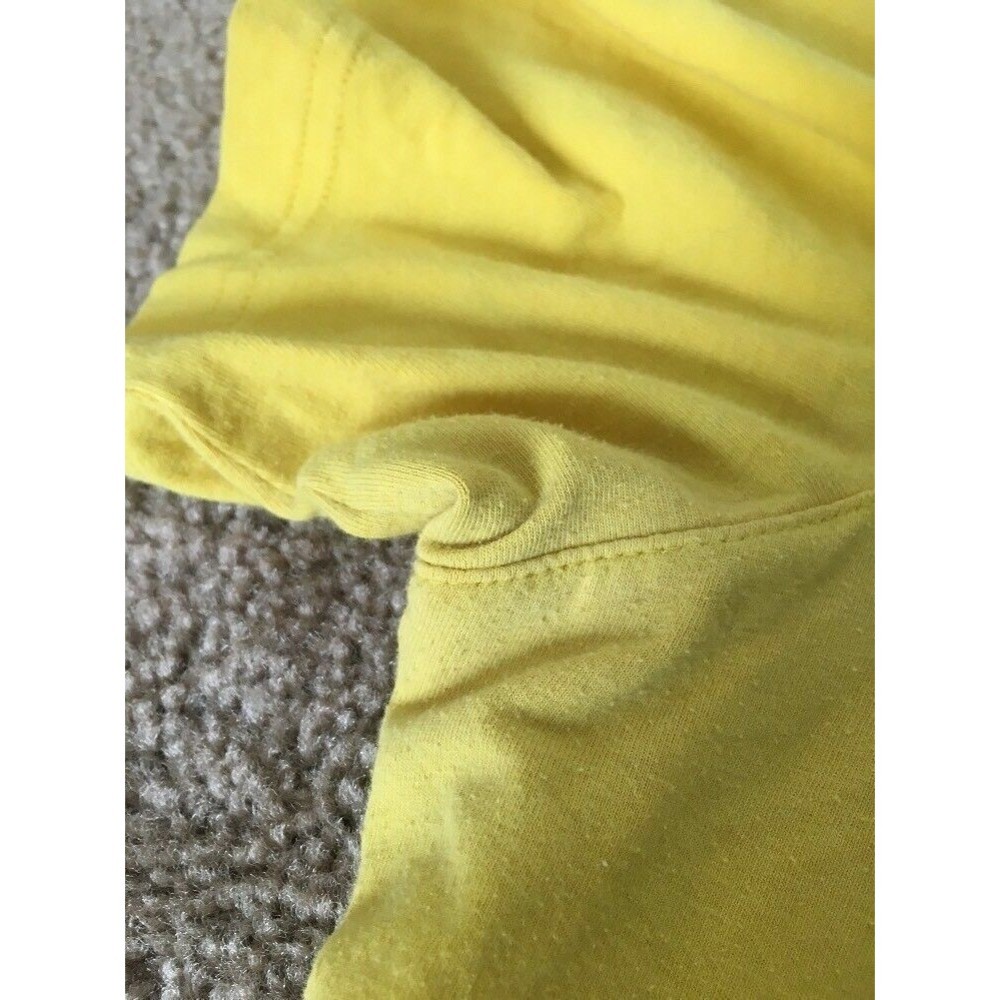 Under Armour Men's Yellow Short Sleeve T-Shirt Size XL Shirt - Picture 4 of 9